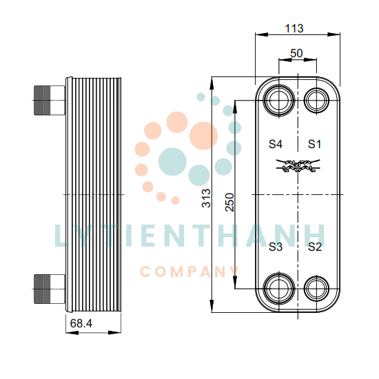 Alfa Laval CB30-24M (3287083370)