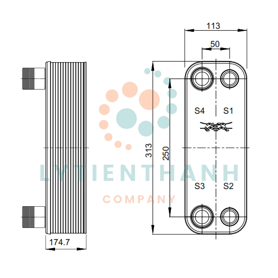 Alfa Laval CB30-70H (3287083365)