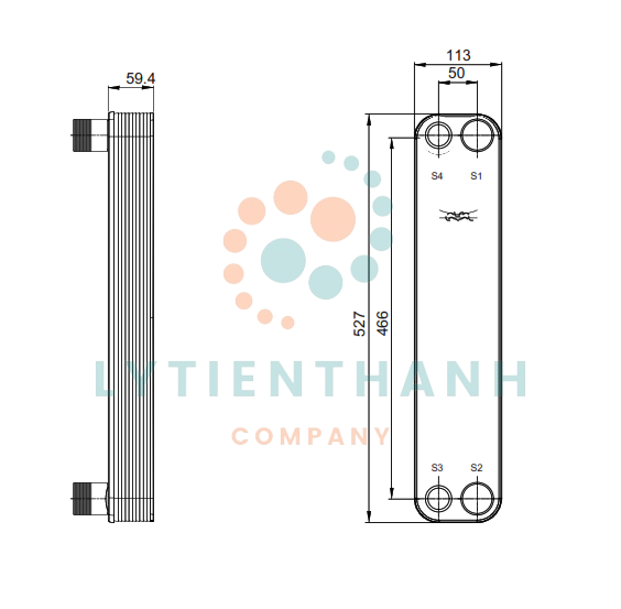 Alfa laval CB60-20L (3287101486)