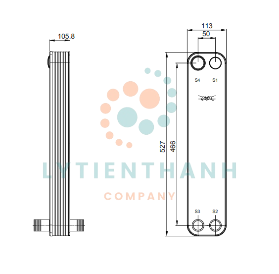 Alfa laval CB60-40H (two pass) 3287079666