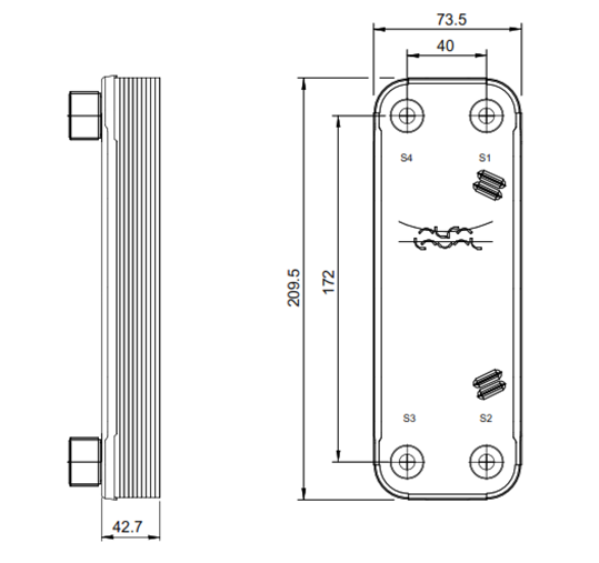 Alfa Laval CBH16-17H (30751 3982 3)