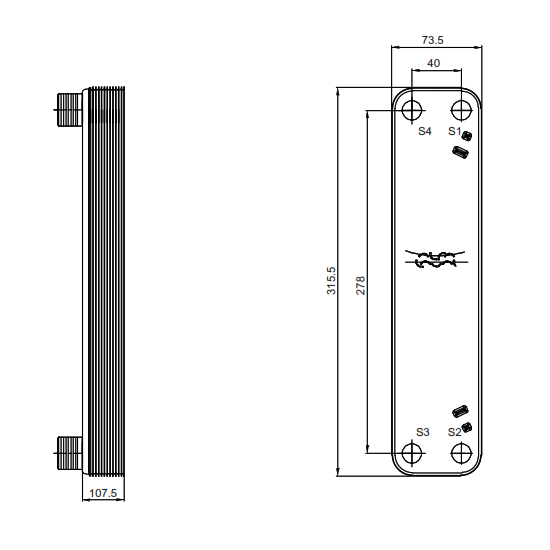 Alfa Laval CBH18-47H (3287101630)