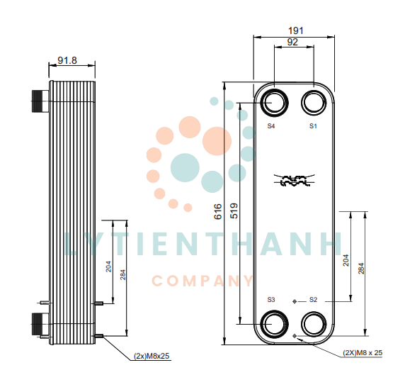 Alfa Laval CB110-30L (3287101601)